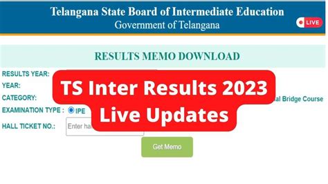 telangana results 2023 intermediate